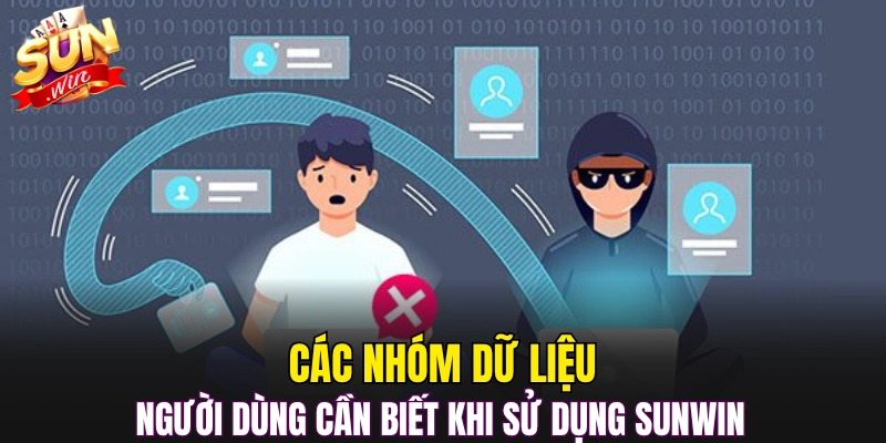 Các nhóm dữ liệu người dùng cần biết khi sử dụng sunwin