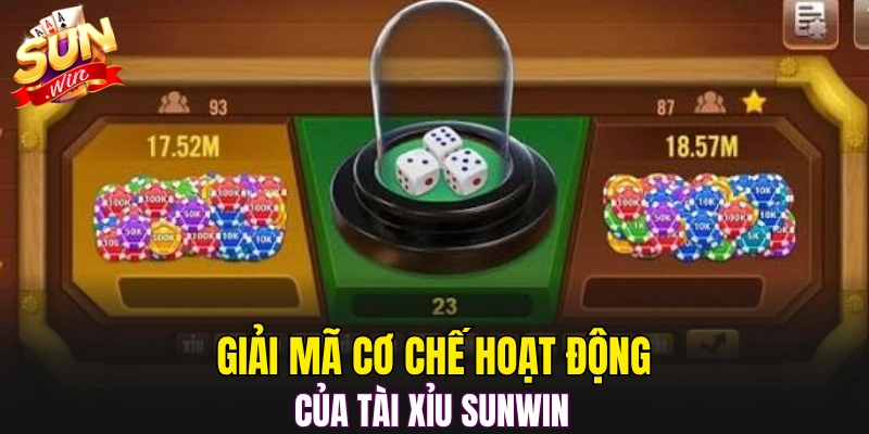 Giải mã cơ chế hoạt động của tài xỉu Sunwin 
